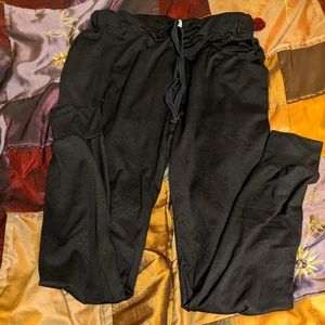 Black joggers